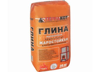 Глина каолиновая печная «Терракот»,20 кг 2