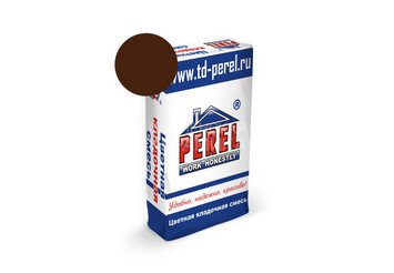 Цветная кладочная смесь Perel SL 5055 шоколадная, 50 кг 1