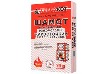 Шамот каолиновый печной «Терракот», 20 кг 1